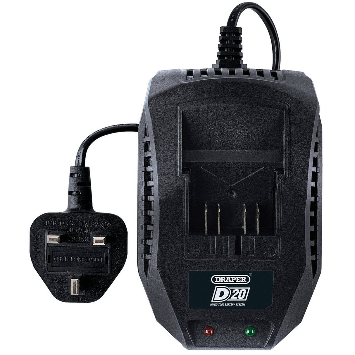 Draper Tools D20 20V Li-Ion Battery Charger, 2.4A