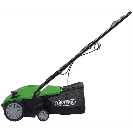 Draper Tools 230V 2-In-1 Lawn Aerator And Scarifier, 320mm, 1500W