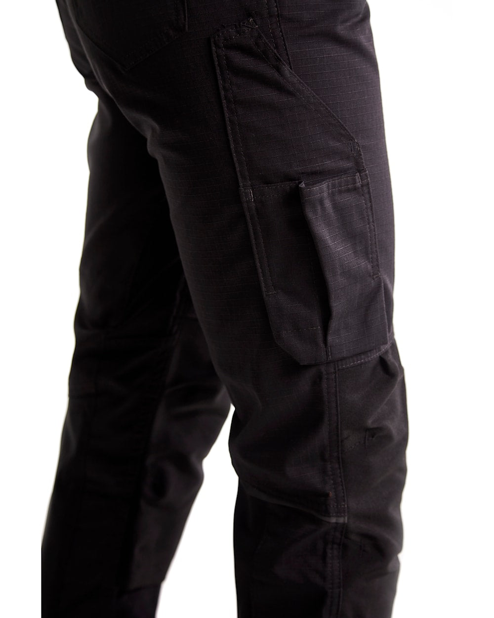 Blaklader Women's Service Trousers with Stretch 7195 #colour_black-dark-grey