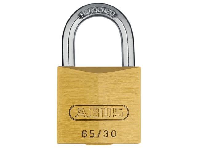 ABUS Mechanical 65/35mm Brass Padlock Carded