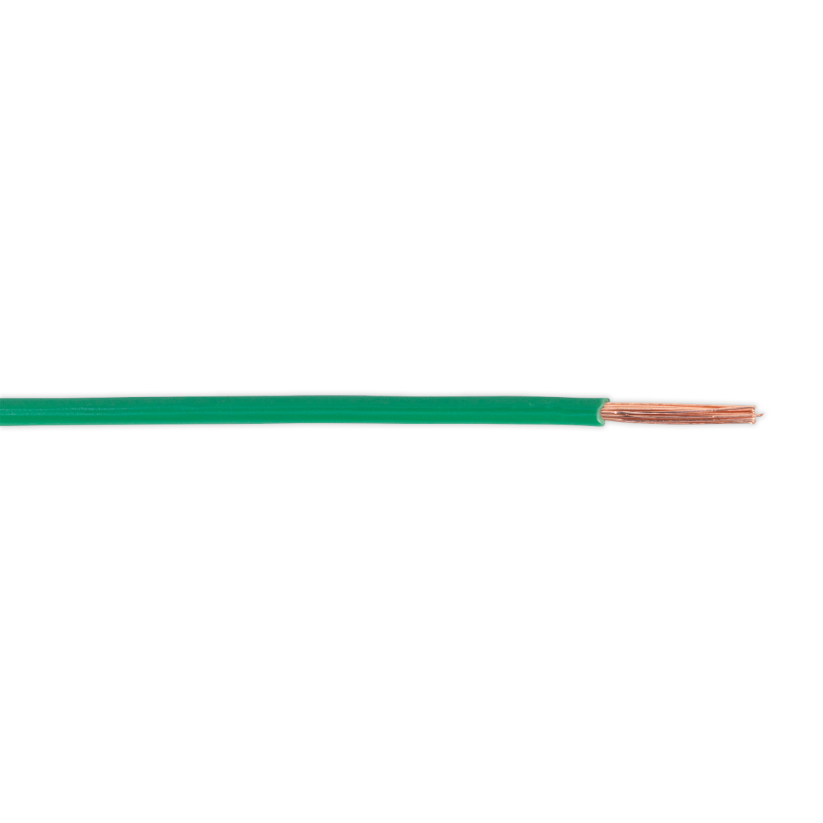 Sealey Automotive Cable Thin Wall Single 2mm² 28/0.30mm 50m Green