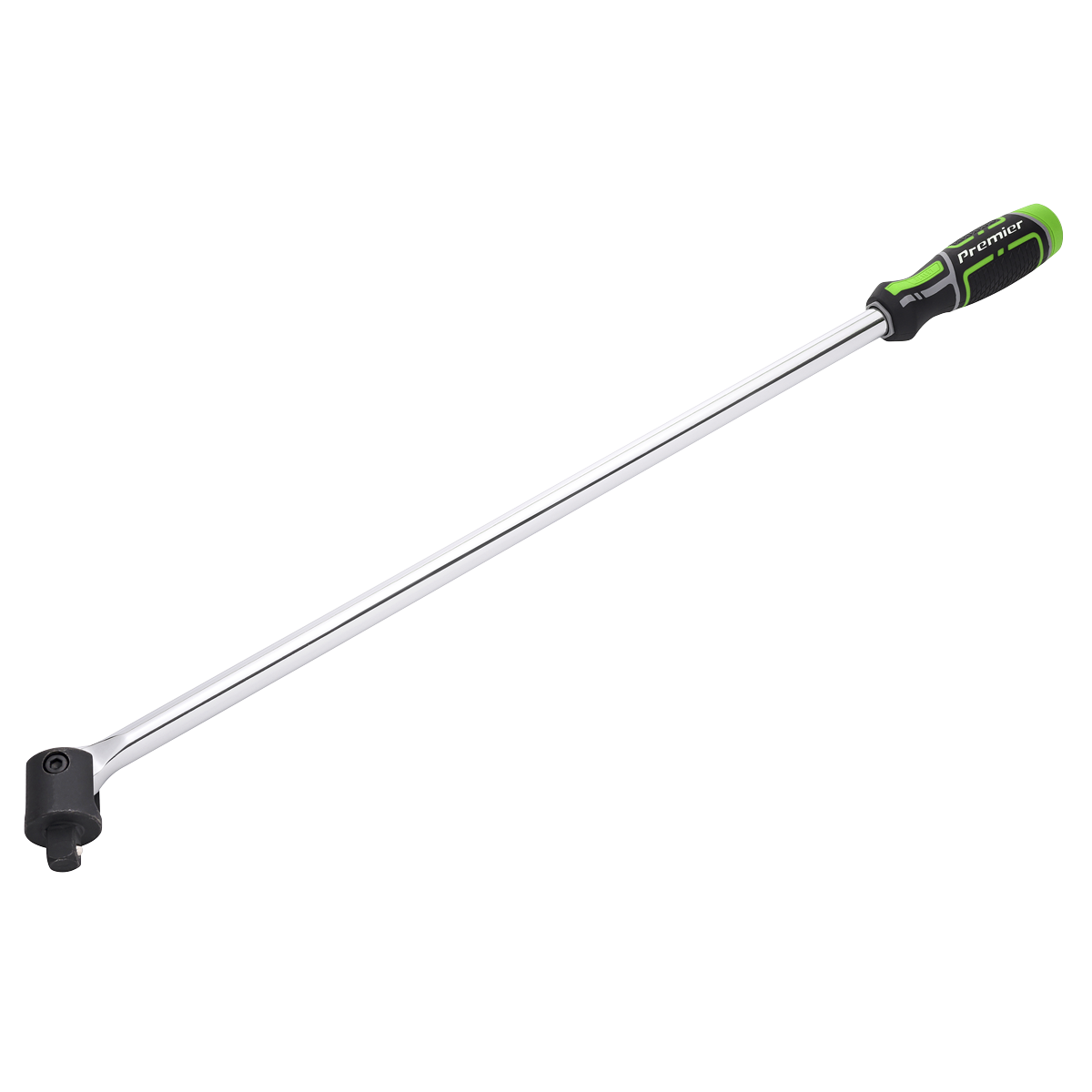 Sealey Breaker Bar 600mm 1/2"Sq Drive - Hi-Vis Green