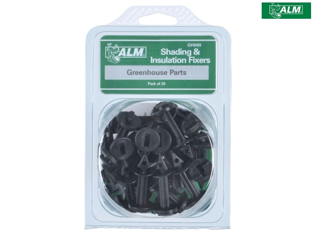 ALM Manufacturing GH009 Shading/Insulation Fixers Pack of 20