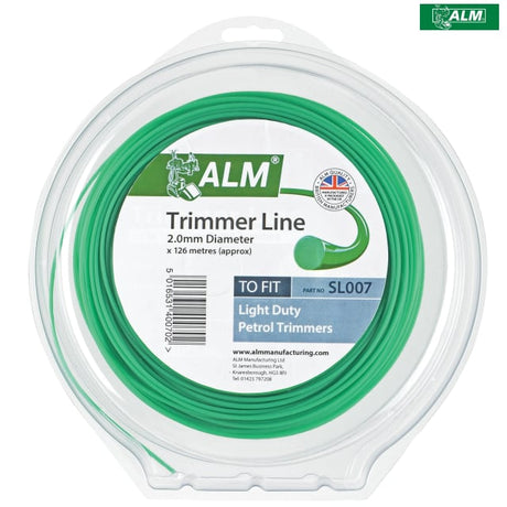 ALM Manufacturing SL007 Light-Duty Petrol Trimmer Line 2.0mm x 126m