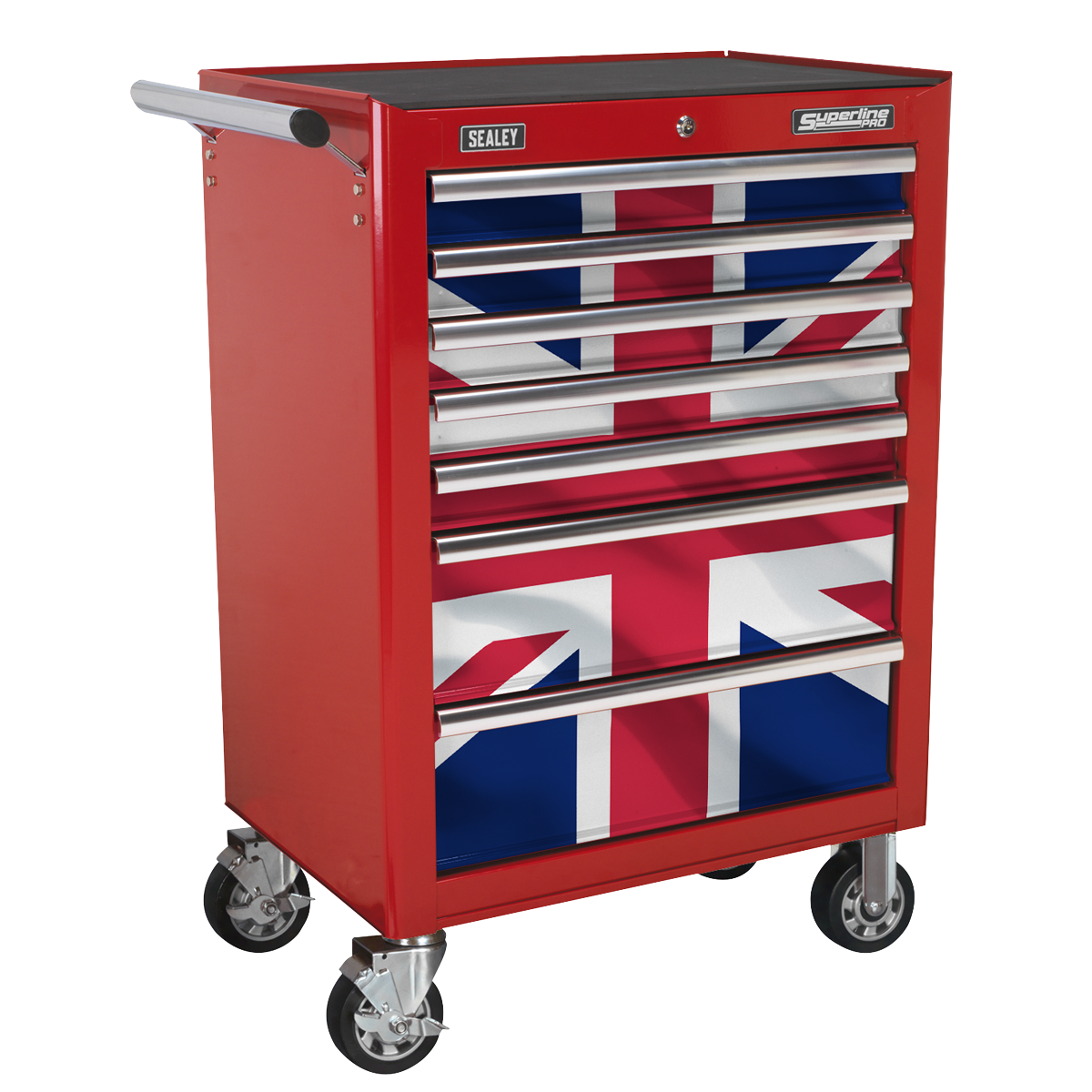 Sealey Union Jack Graphics 7 Drawer Rollcab Kit