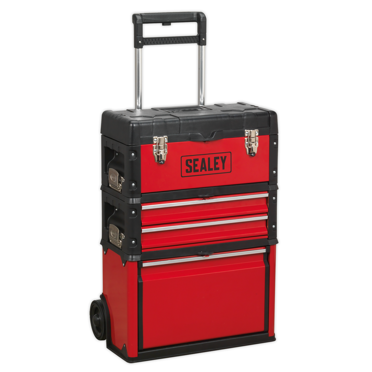 Sealey Mobile Steel/Composite Toolbox - 3 Compartment