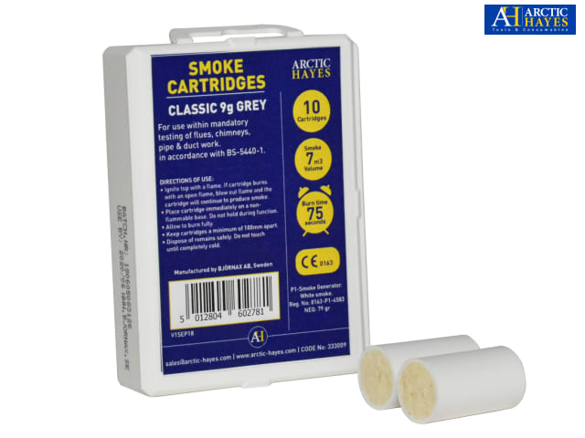 Arctic Hayes Smoke Cartridges Classic 9g White (Pack 10)