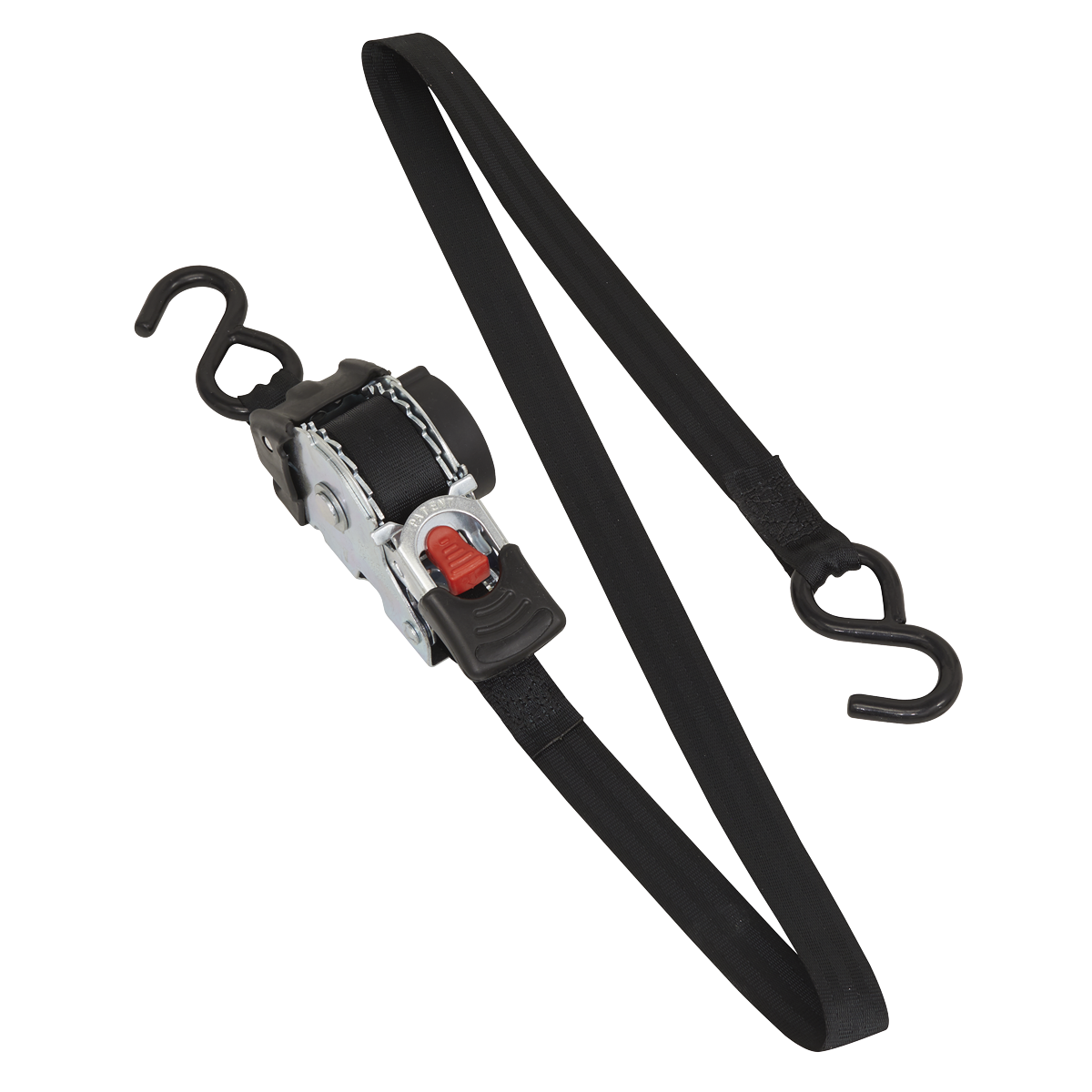 Sealey Auto Retractable Ratchet Tie Down 25mm x 3m