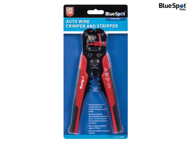 BlueSpot Tools Auto Wire Crimper and Stripper