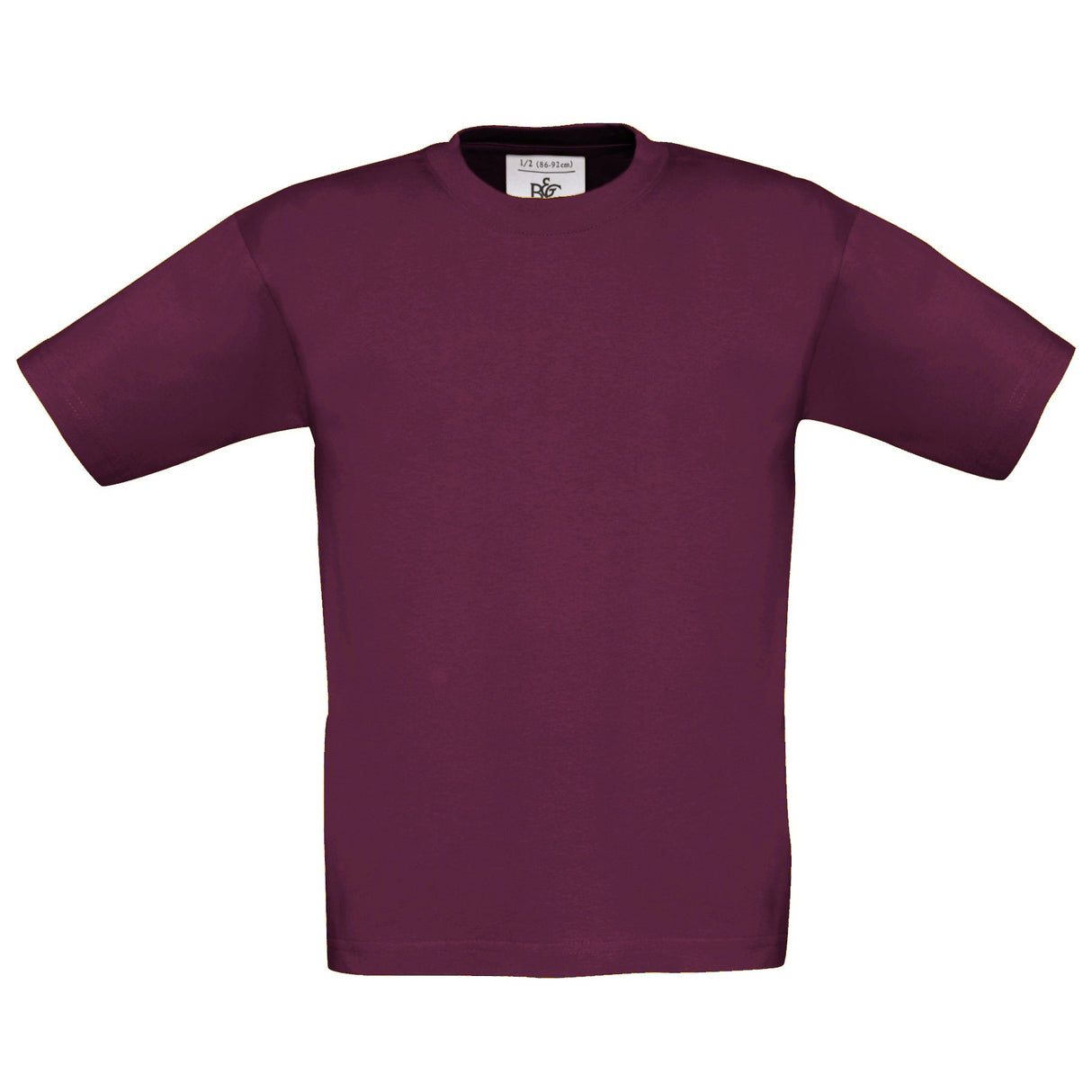 B&C Collection Exact 150 Kids - Burgundy