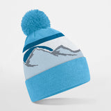 Beechfield Mountain Peaks Pom Pom Beanie