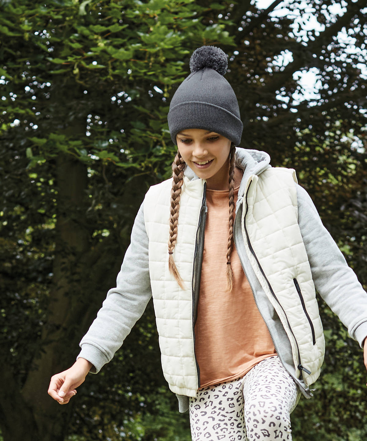 Beechfield Junior Original Pom Pom Beanie