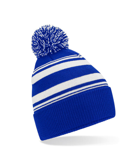 Beechfield Striped Fan Beanie