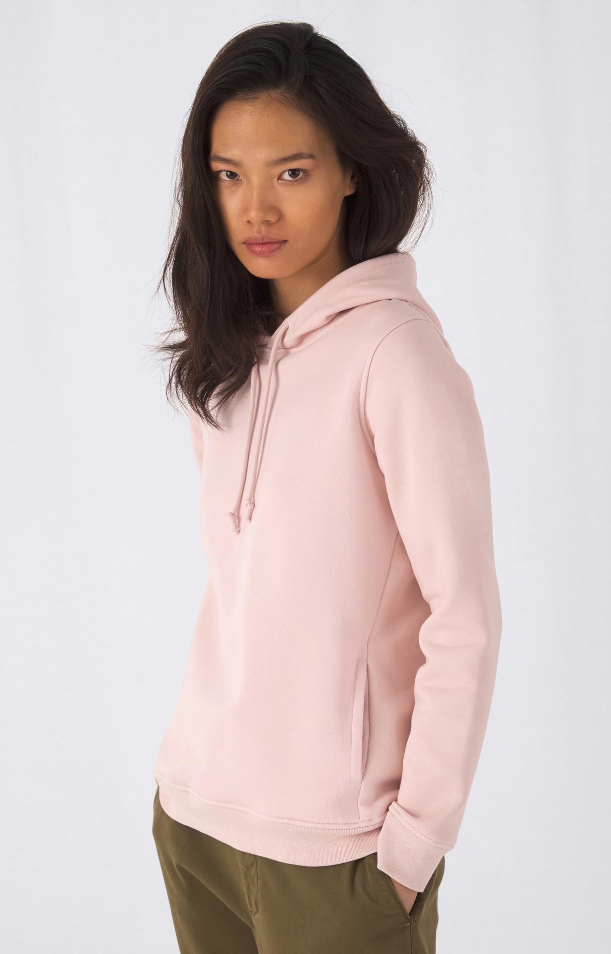 B&C Collection Inspire Zipped Hood Women