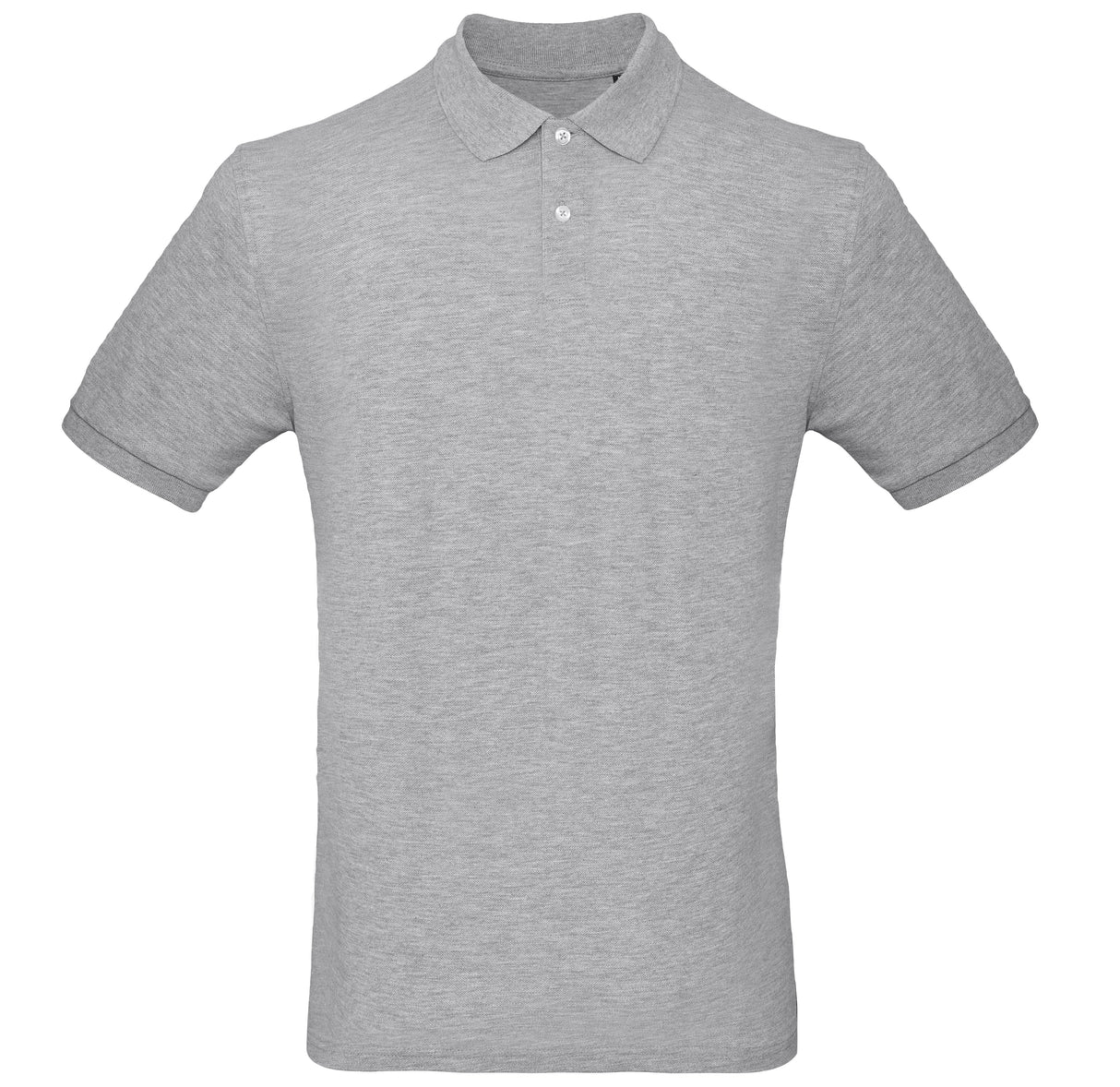 B&C Collection Inspire Polo Men - Heather Grey