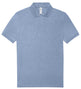 B&C Collection My Polo 210 - Heather Blue