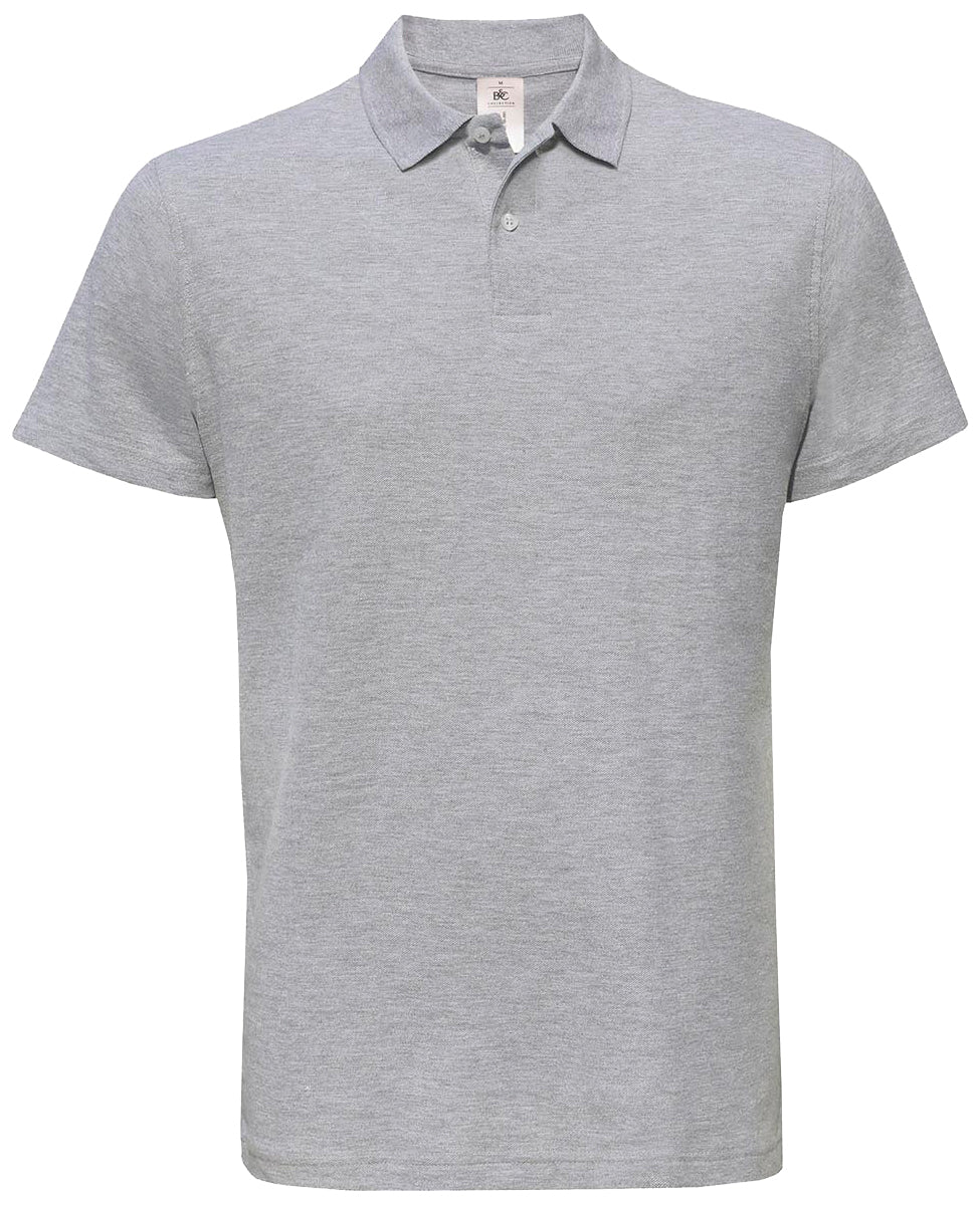 B&C Collection Id.001 Polo - Heather Grey