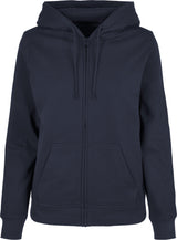 Build Your Brand Basic Women's Basic Zip Hoodie