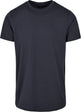 Build Your Brand Basic Basic Round Neck Tee - Navy