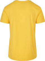 Build Your Brand Basic Basic Round Neck Tee - Taxi Yellow