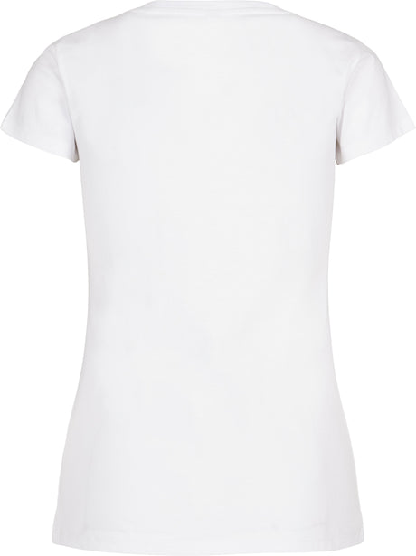 Build Your Brand Basic Women's Basic Tee - White