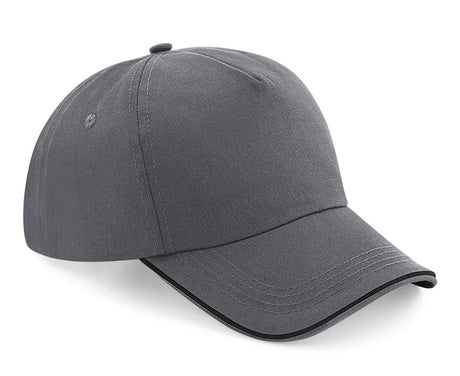 Beechfield Authentic 5-Panel Cap - Piped Peak