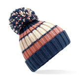 Beechfield Hygge Striped Beanie