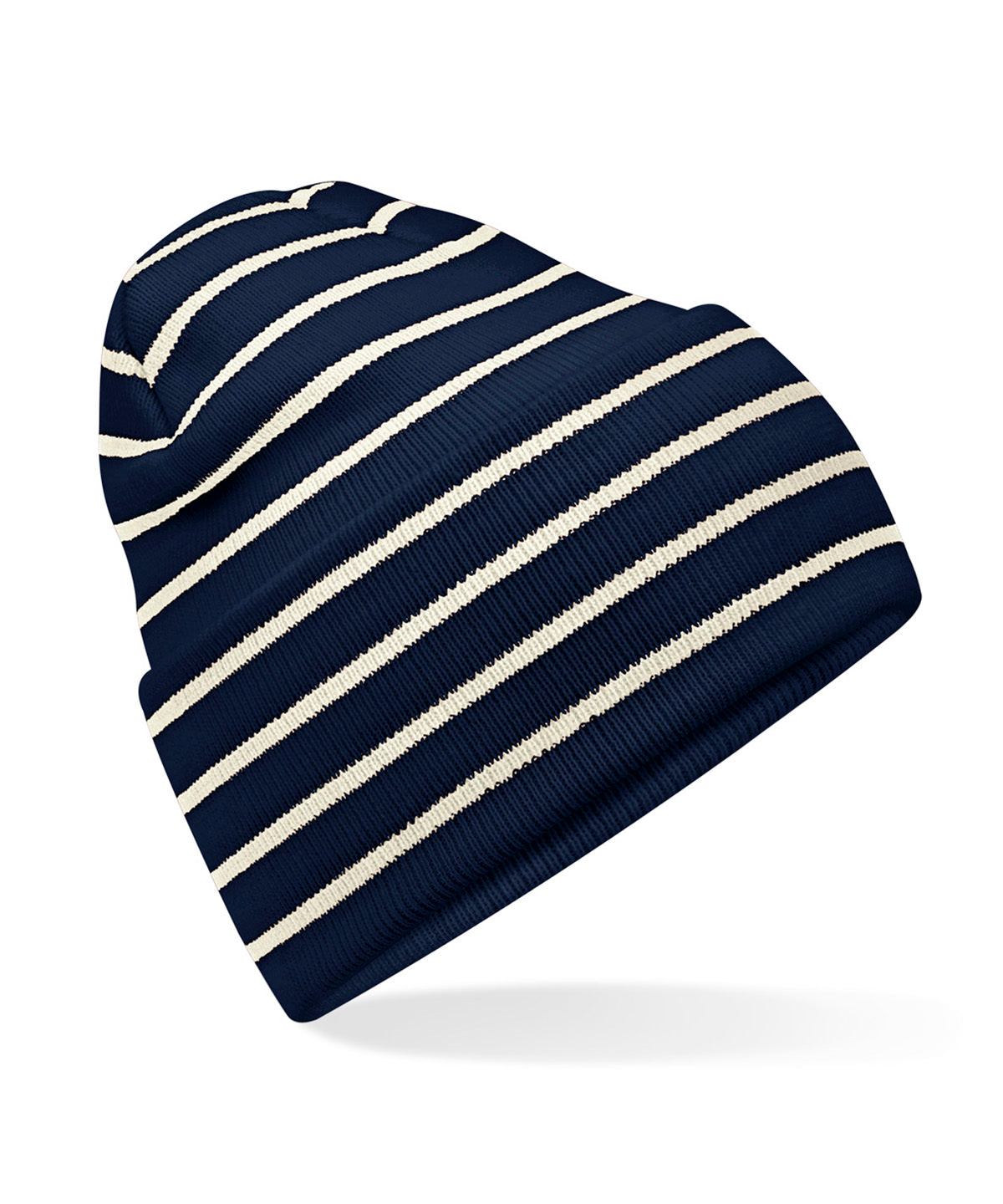 Beechfield Original Deep-Cuffed Striped Beanie