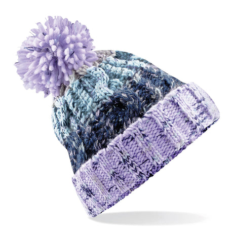 Beechfield Corkscrew Pom Pom Beanie