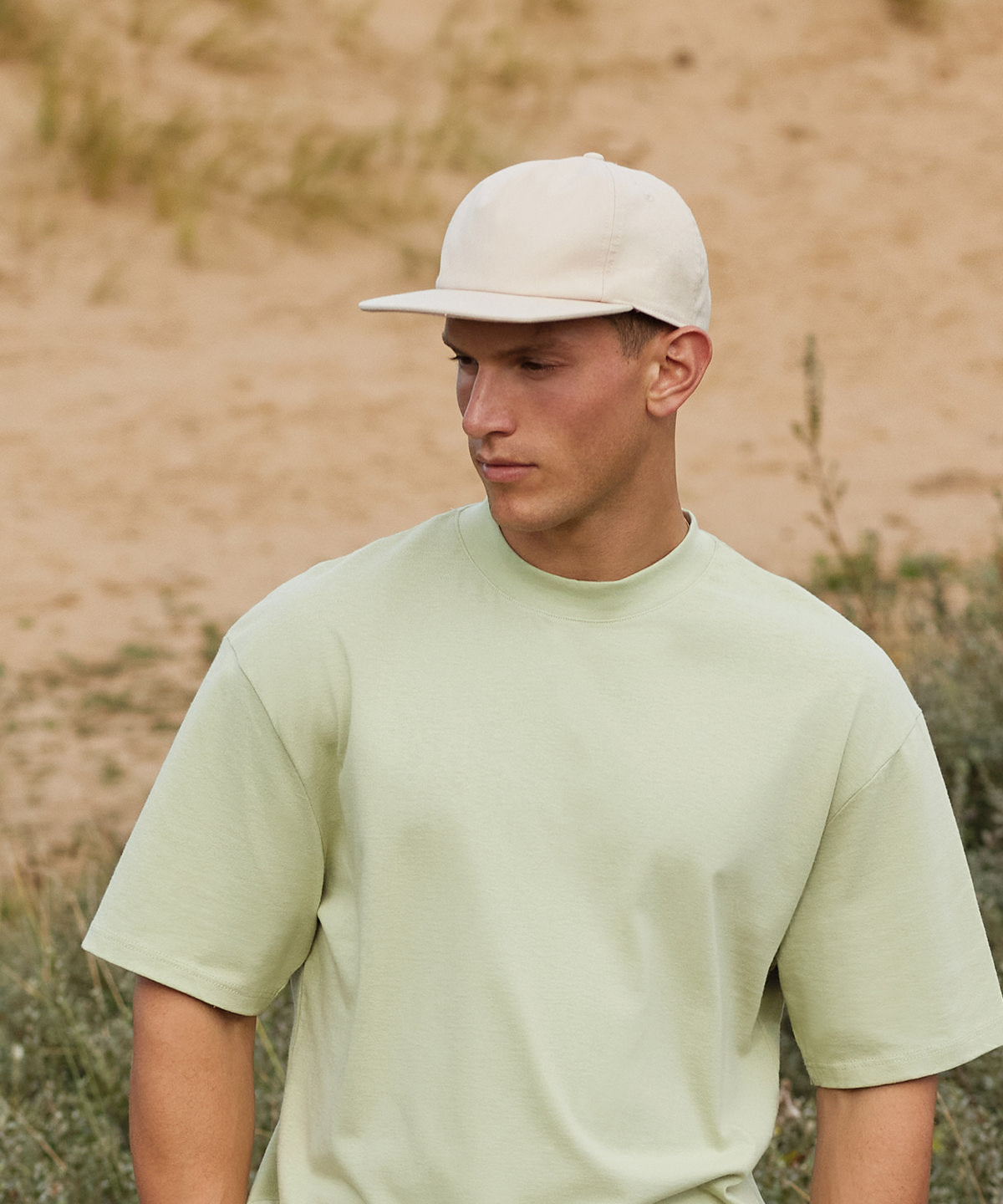 Beechfield Organic Cotton Unstructured 5-Panel Cap