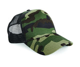 Beechfield Camo Snapback Trucker