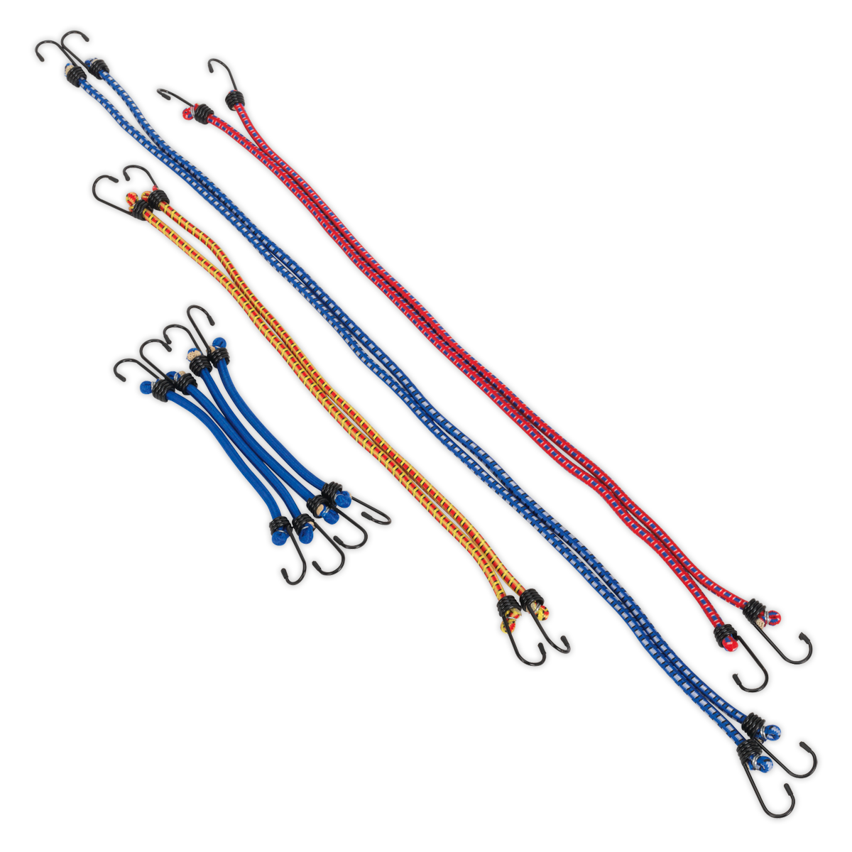 Sealey Elastic Cord Set 10pc