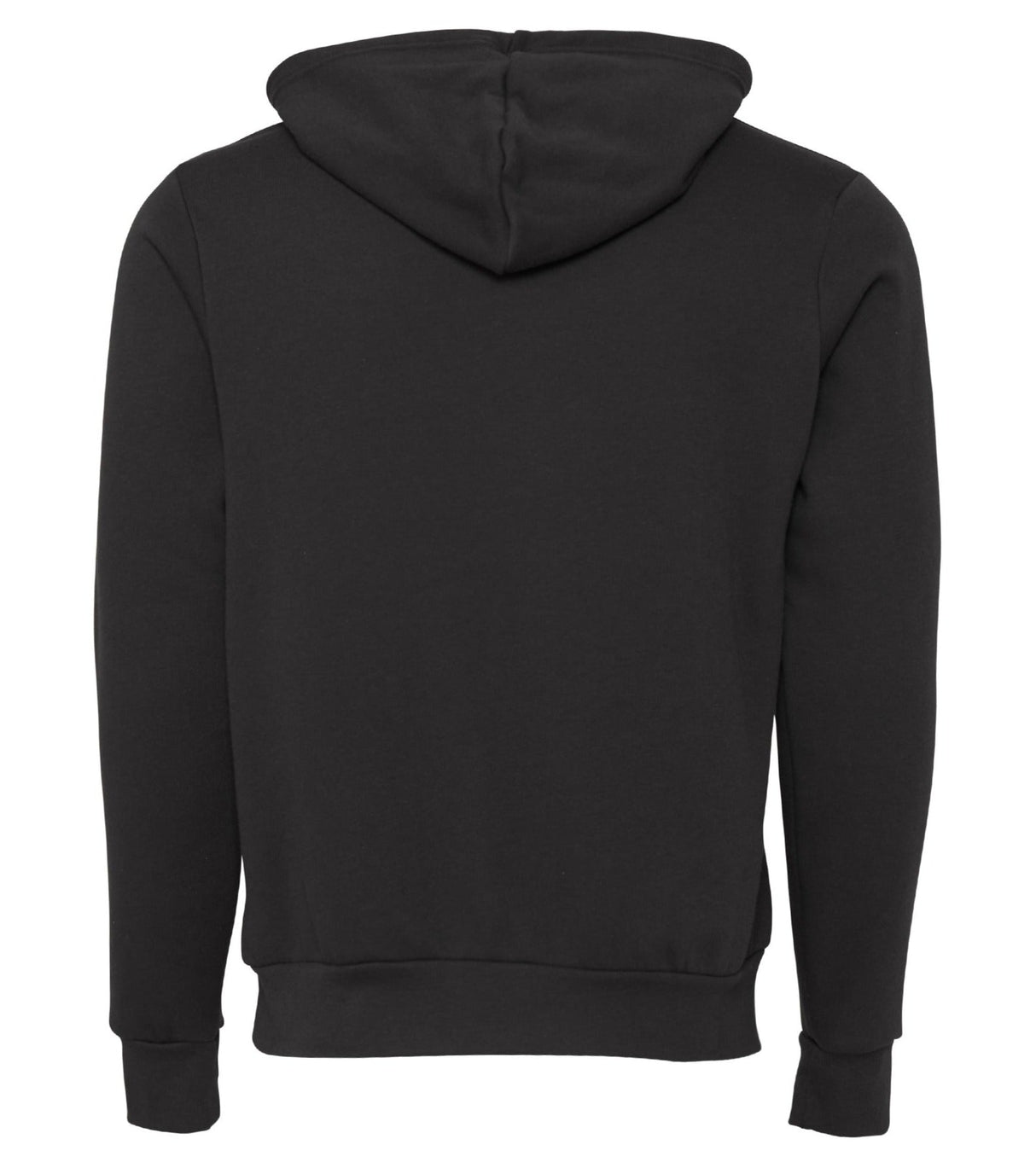 Bella Canvas Unisex Polycotton Fleece Pullover Hoodie - DTG Dark Grey