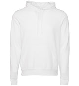 Bella Canvas Unisex Polycotton Fleece Pullover Hoodie - DTG White