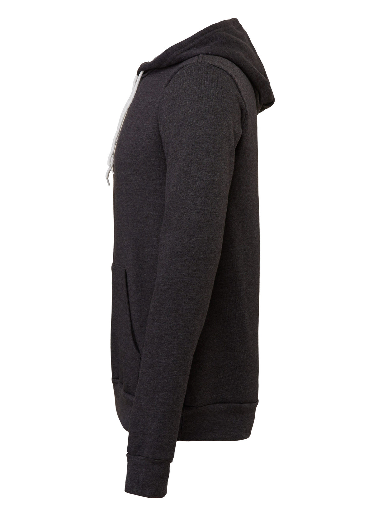 Bella Canvas Unisex Polycotton Fleece Pullover Hoodie - Dark Grey Heather