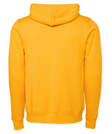 Bella Canvas Unisex Polycotton Fleece Pullover Hoodie - Gold