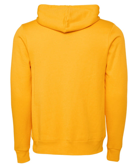 Bella Canvas Unisex Polycotton Fleece Pullover Hoodie - Gold