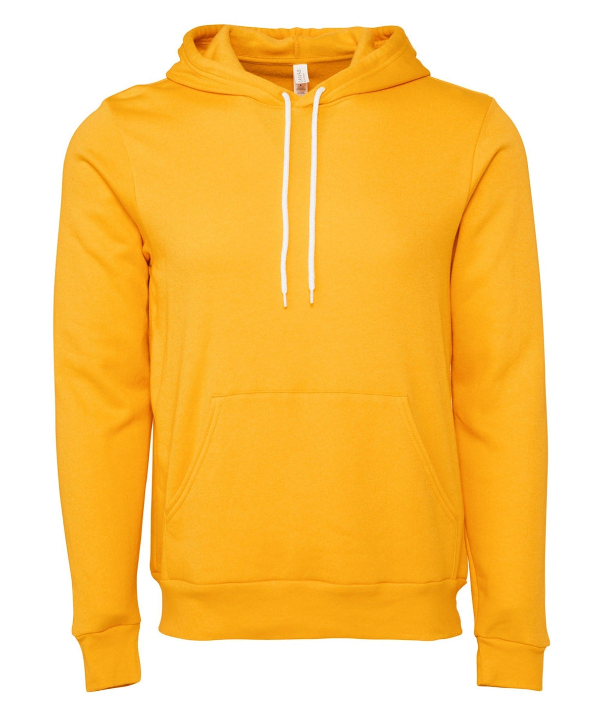 Bella Canvas Unisex Polycotton Fleece Pullover Hoodie - Gold