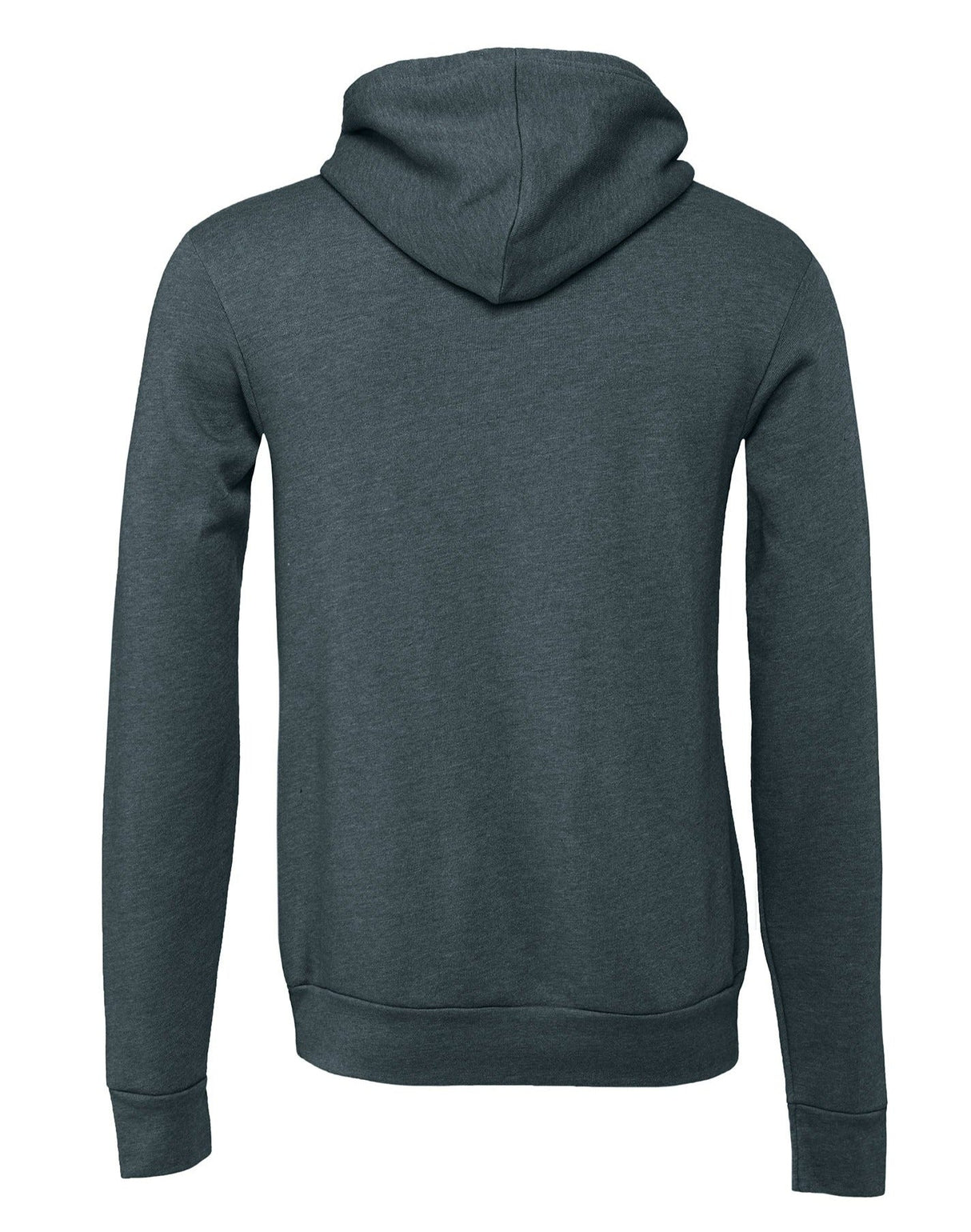 Bella Canvas Unisex Polycotton Fleece Pullover Hoodie - Heather Slate