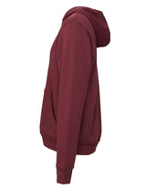 Bella Canvas Unisex Polycotton Fleece Pullover Hoodie - Maroon