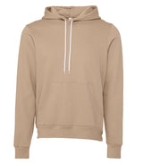 Bella Canvas Unisex Polycotton Fleece Pullover Hoodie - Tan