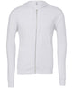 Bella Canvas Unisex Polycotton Fleece Full-Zip Hoodie - White