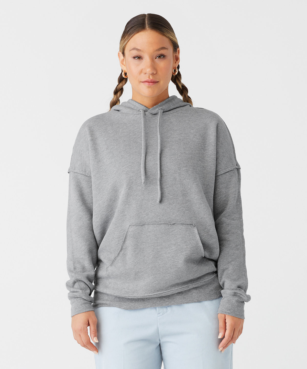 Bella Canvas Unisex Raw-Seam Hoodie