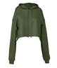 Bella Canvas Women's Cropped Fleece Hoodie