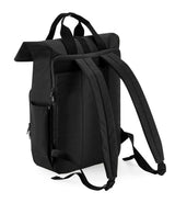 Bagbase Recycled Twin Handle Roll-Top Laptop Backpack