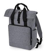 Bagbase Recycled Twin Handle Roll-Top Laptop Backpack