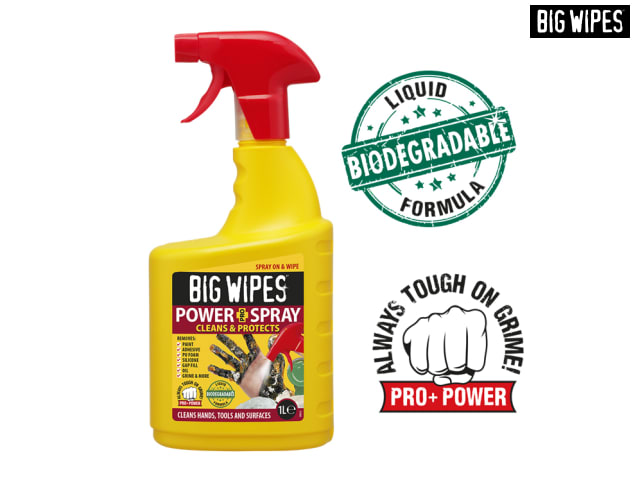 Big Wipes Power Spray Pro+ Antiviral Cleaning Spray 1 litre