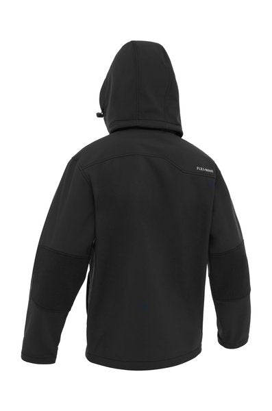 Bisley Jacket Flx & Move™ Ripstop Softshell Jacket 320gsm #colour_black