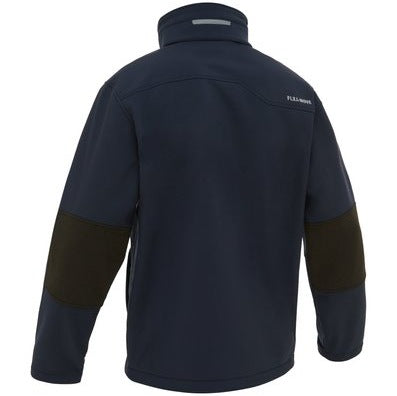 Bisley Jacket Flx & Move™ Ripstop Softshell Jacket 320gsm #colour_navy