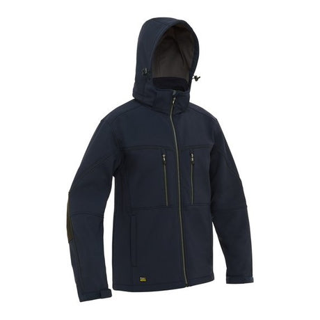 Bisley Jacket Flx & Move™ Ripstop Softshell Jacket 320gsm #colour_navy